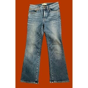 Madewell Cali Demi-Boot High Rise Jeans Medium Wash NA031 Womens
